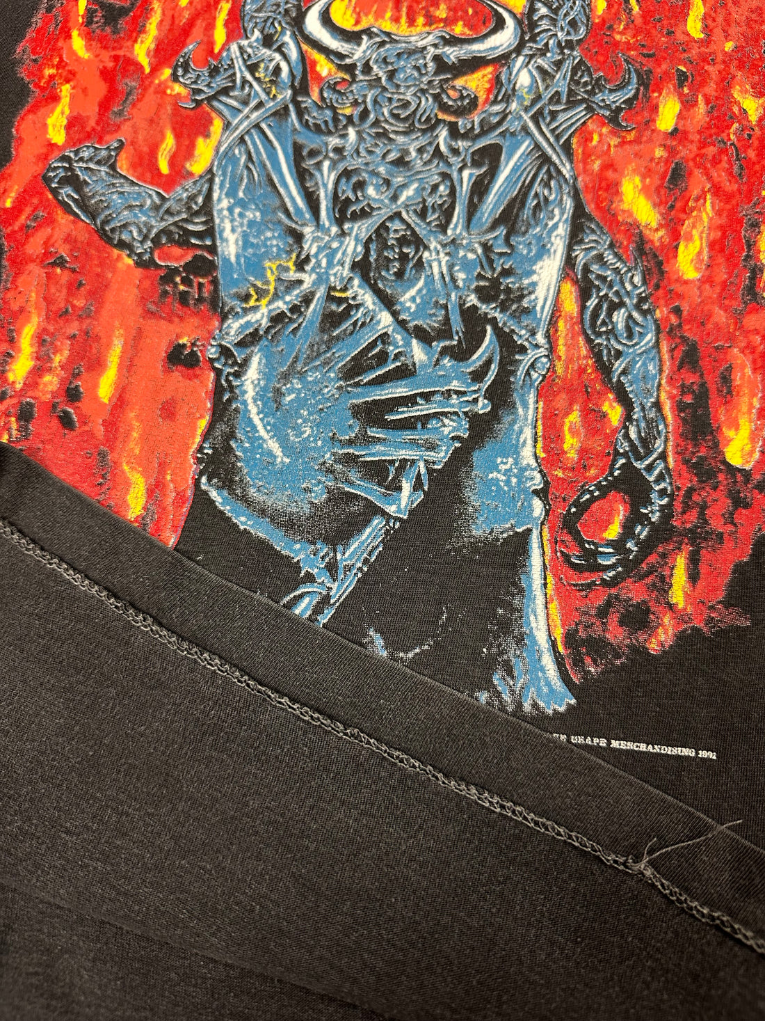 Malevolent Creation 1991 European Tour Vintage T-Shirt