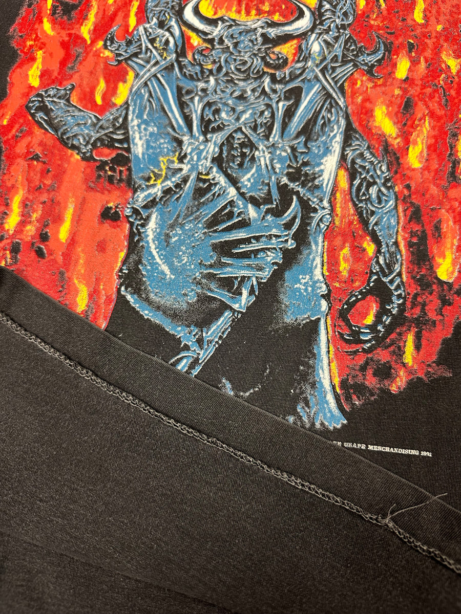 Malevolent Creation 1991 European Tour Vintage T-Shirt