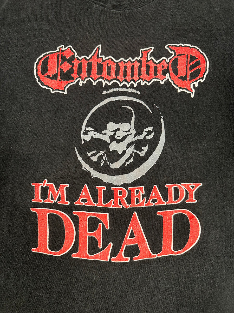 Vintage 1992 Entombed Already Dead T-Shirt