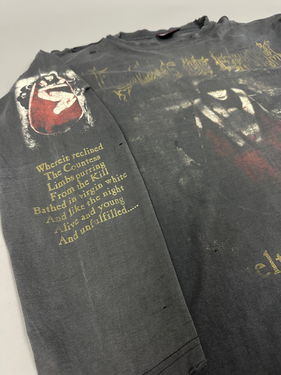 Vintage 1998 Cradle of Filth Cruelty Longsleeve