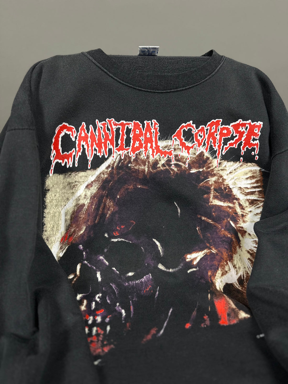 Vintage 1993 Cannibal Corpse Sweater