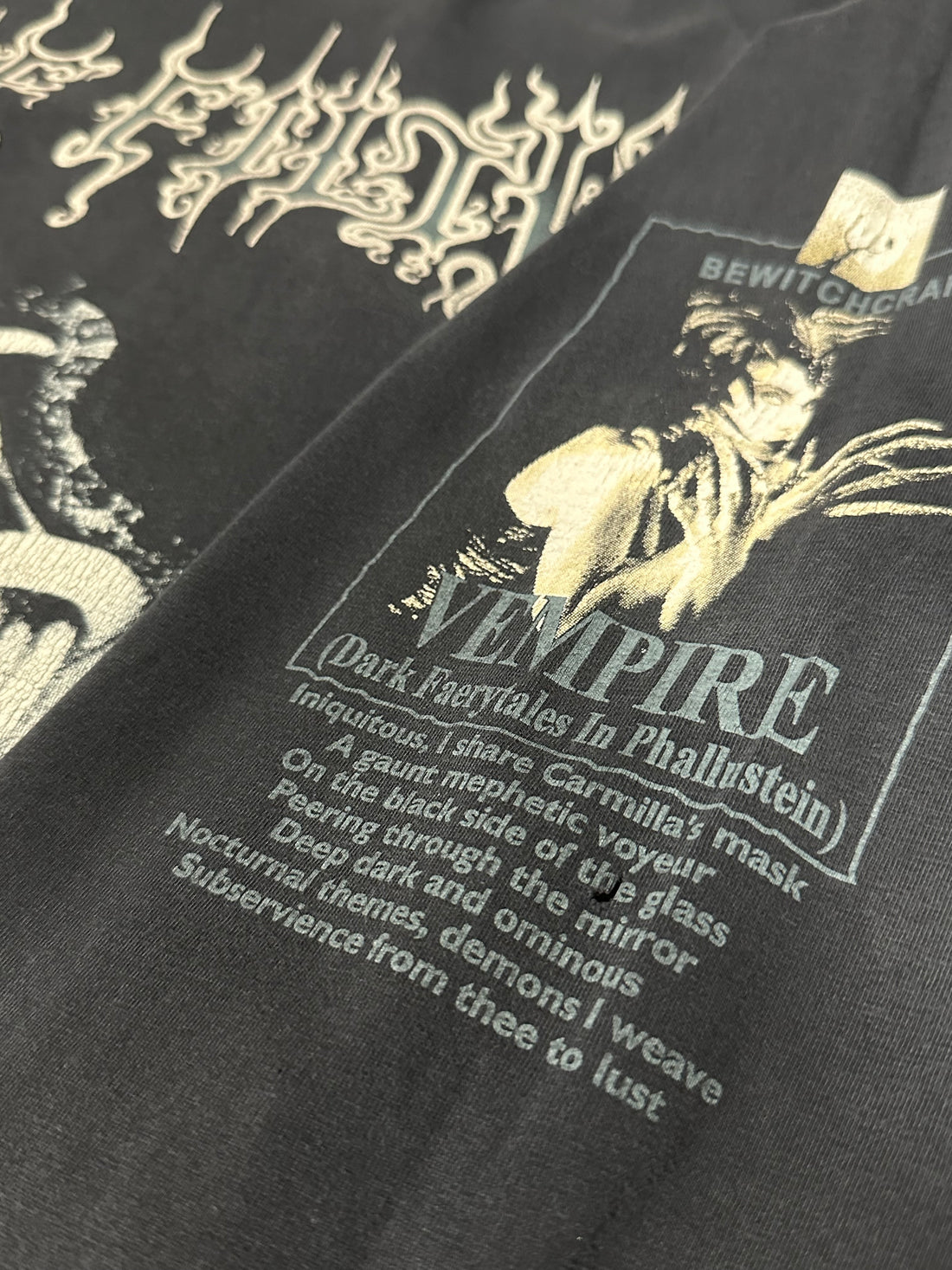 Vintage 1995 Cradle of Filth Sedusa Longsleeve