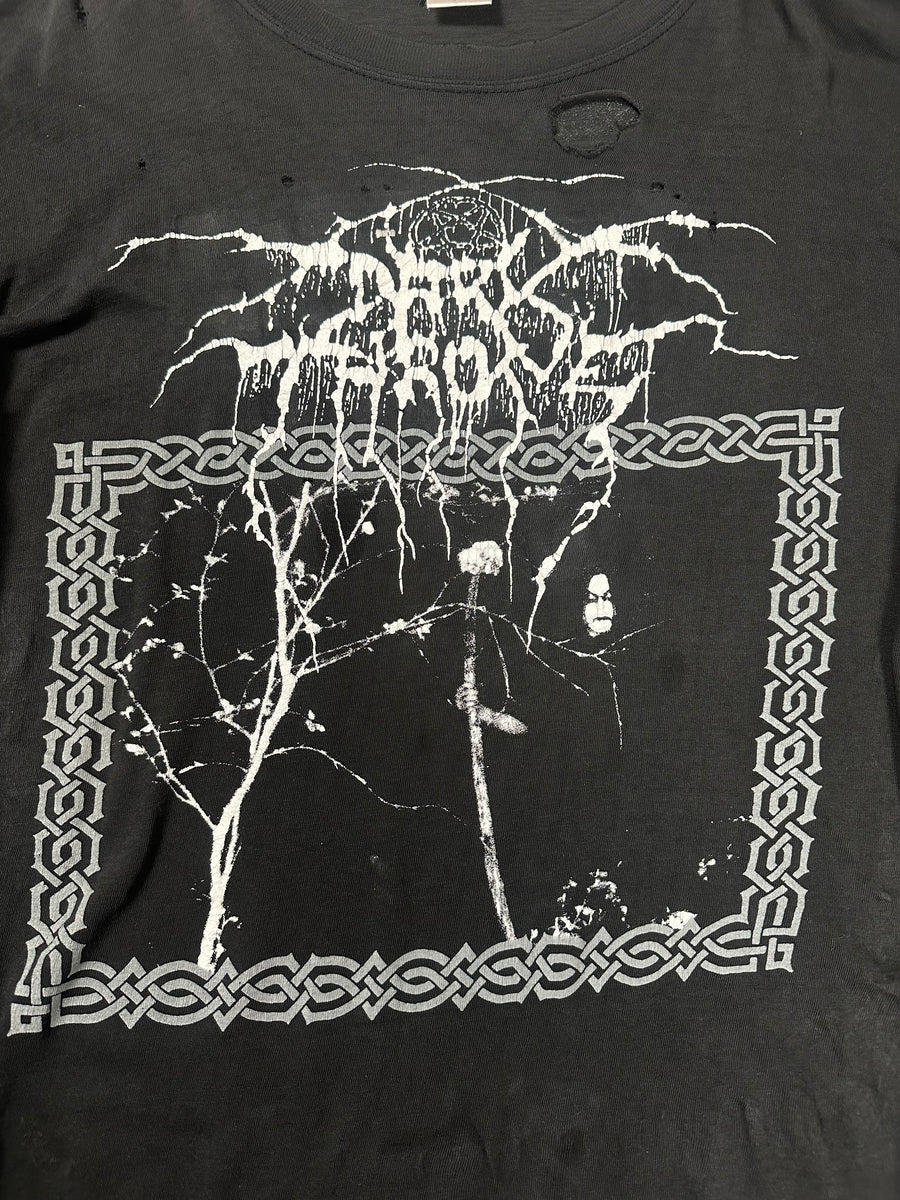 Vintage 1993 Darkthrone Under A Funeral Moon Longsleeve