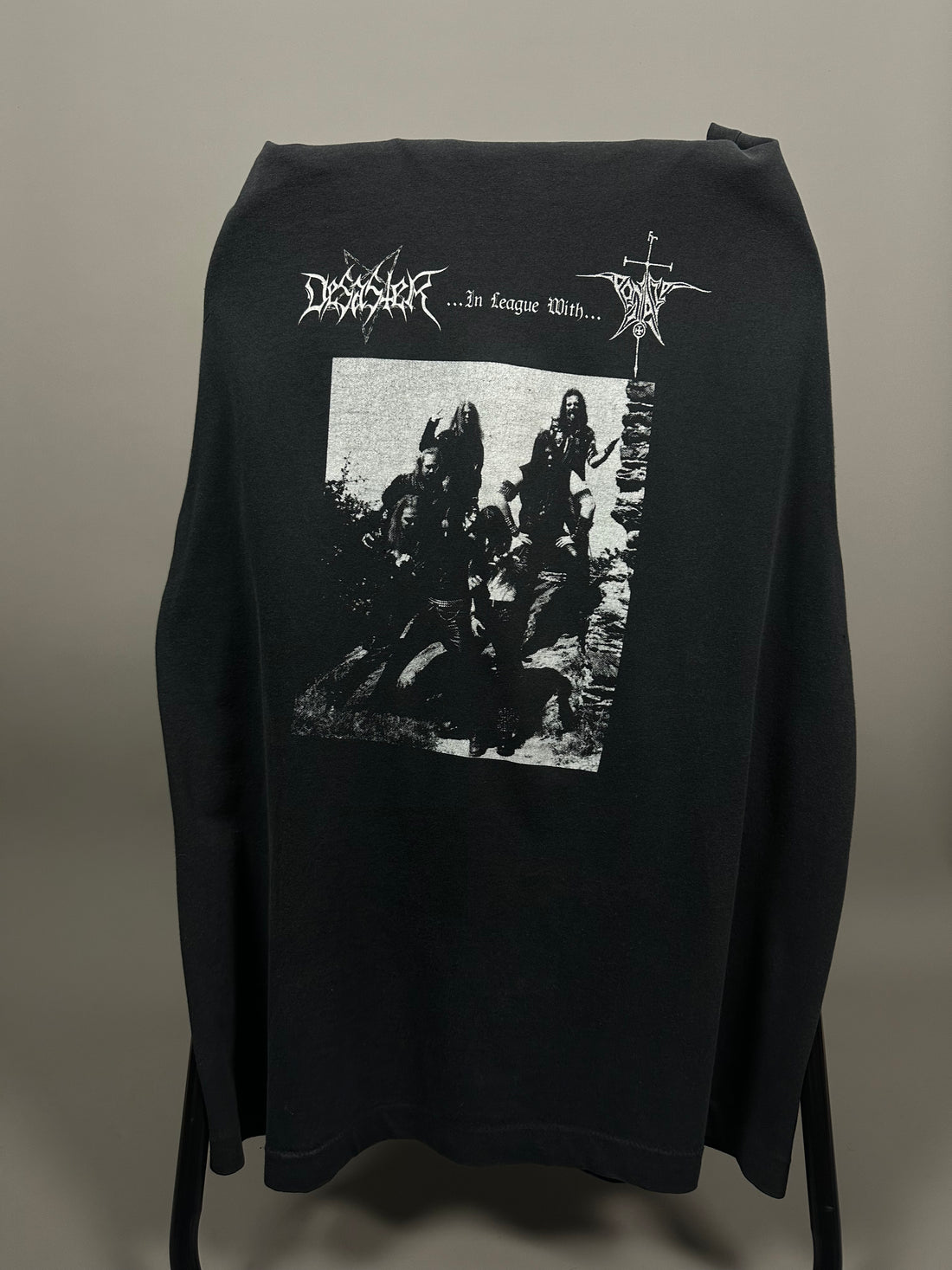 Desaster 1990s In League With Vintage T-Shirt