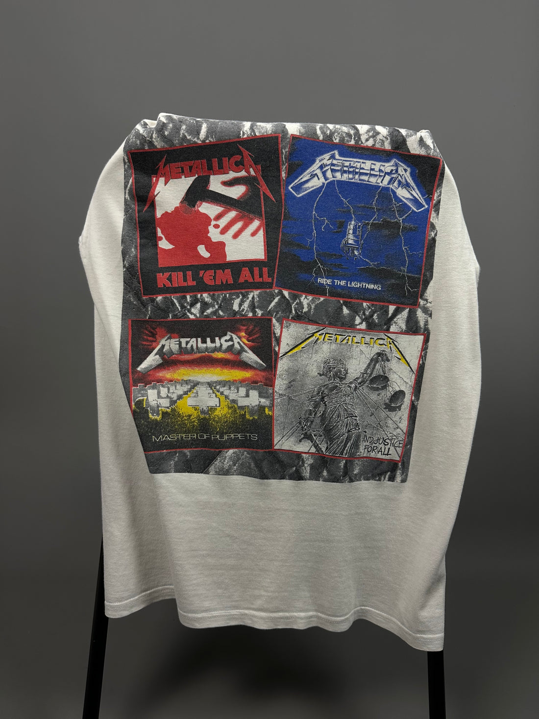 Metallica 1987 Justice For All Vintage T-Shirt