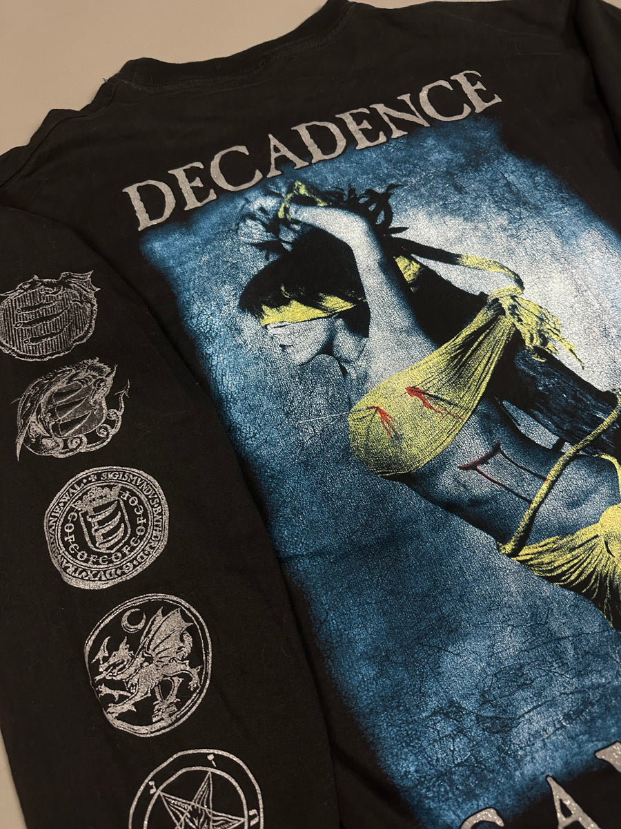 Vintage 1998 Cradle of Filth Decadence Longsleeve