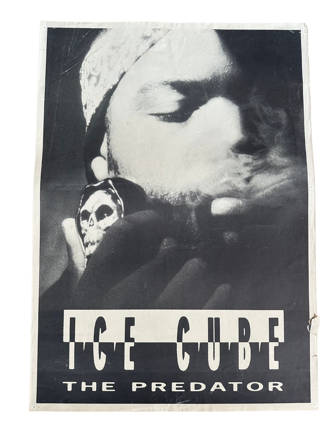 Vintage 1996 Ice Cube The Predator Poster