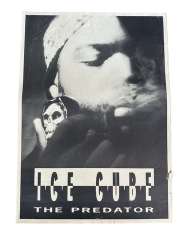 Vintage 1996 Ice Cube The Predator Poster