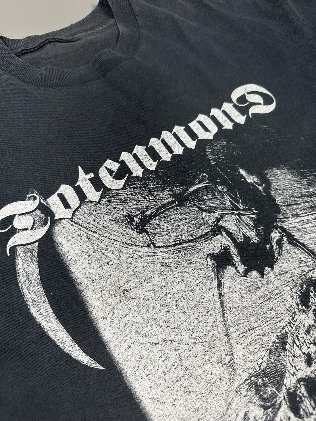 Vintage 1997 Totenmond Gott Ist Krieg T-Shirt