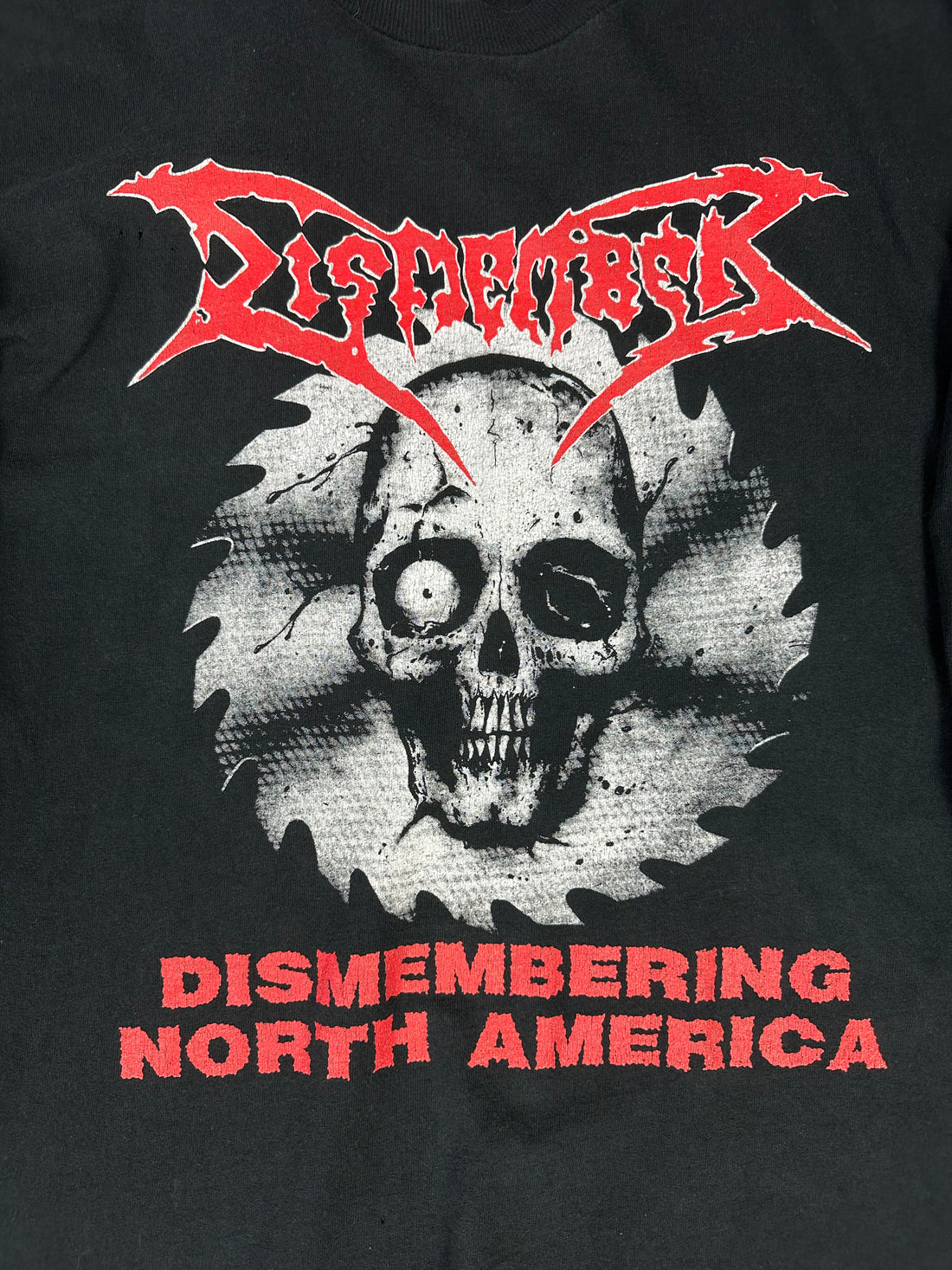 Vintage 1993 Dismember North America Tour Longsleeve
