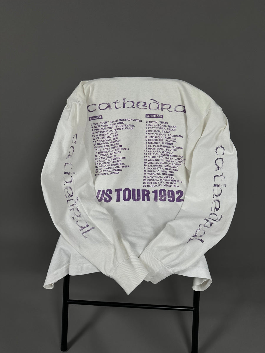 Vintage 1992 Cathedral US Tour Longsleeve