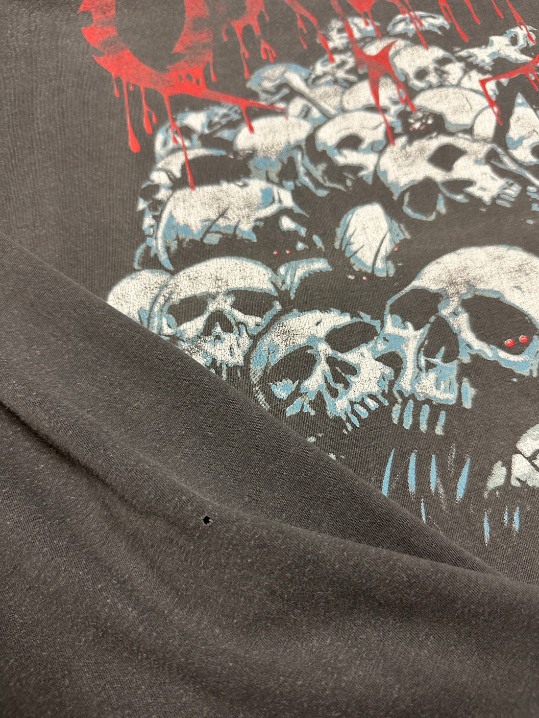 Obituary 1991 Pile of Skulls Vintage T-Shirt