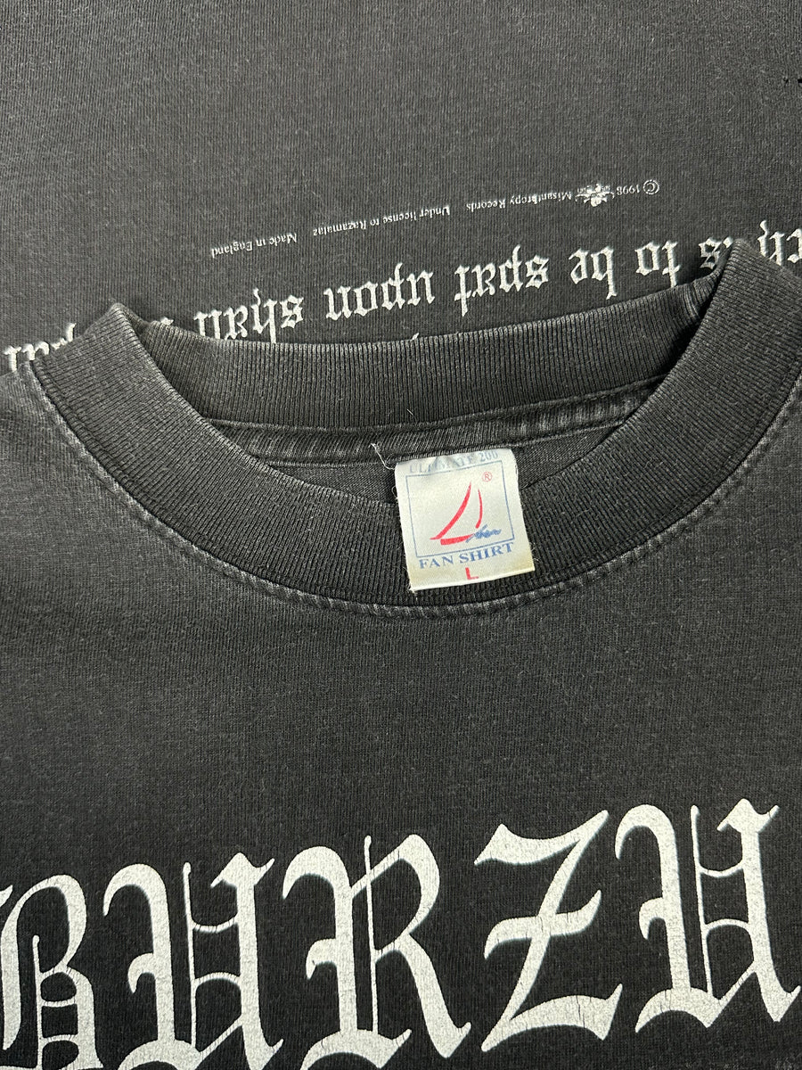 Vintage 1990s Burzum Hvis Lyset Tar Oss T-Shirt
