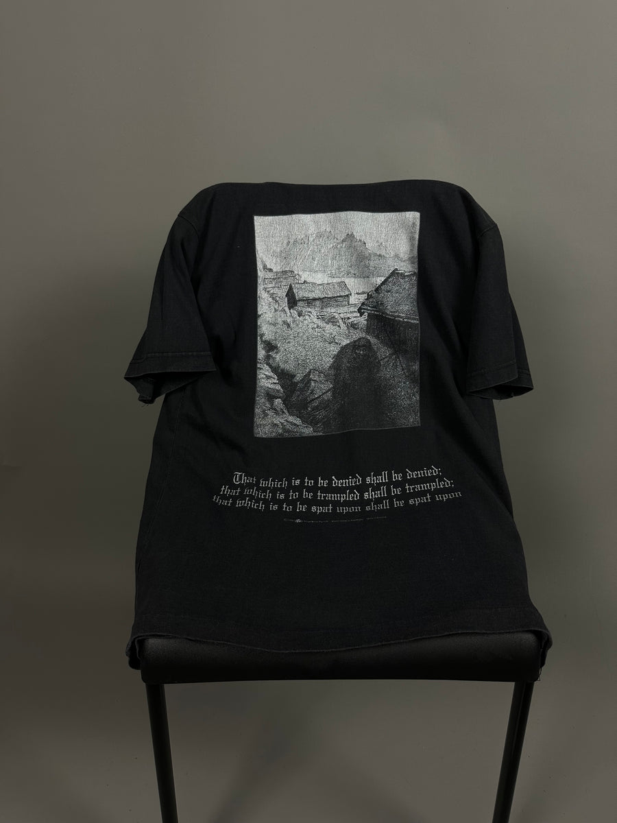 Vintage 1990s Burzum Hvis Lyset Tar Oss T-Shirt