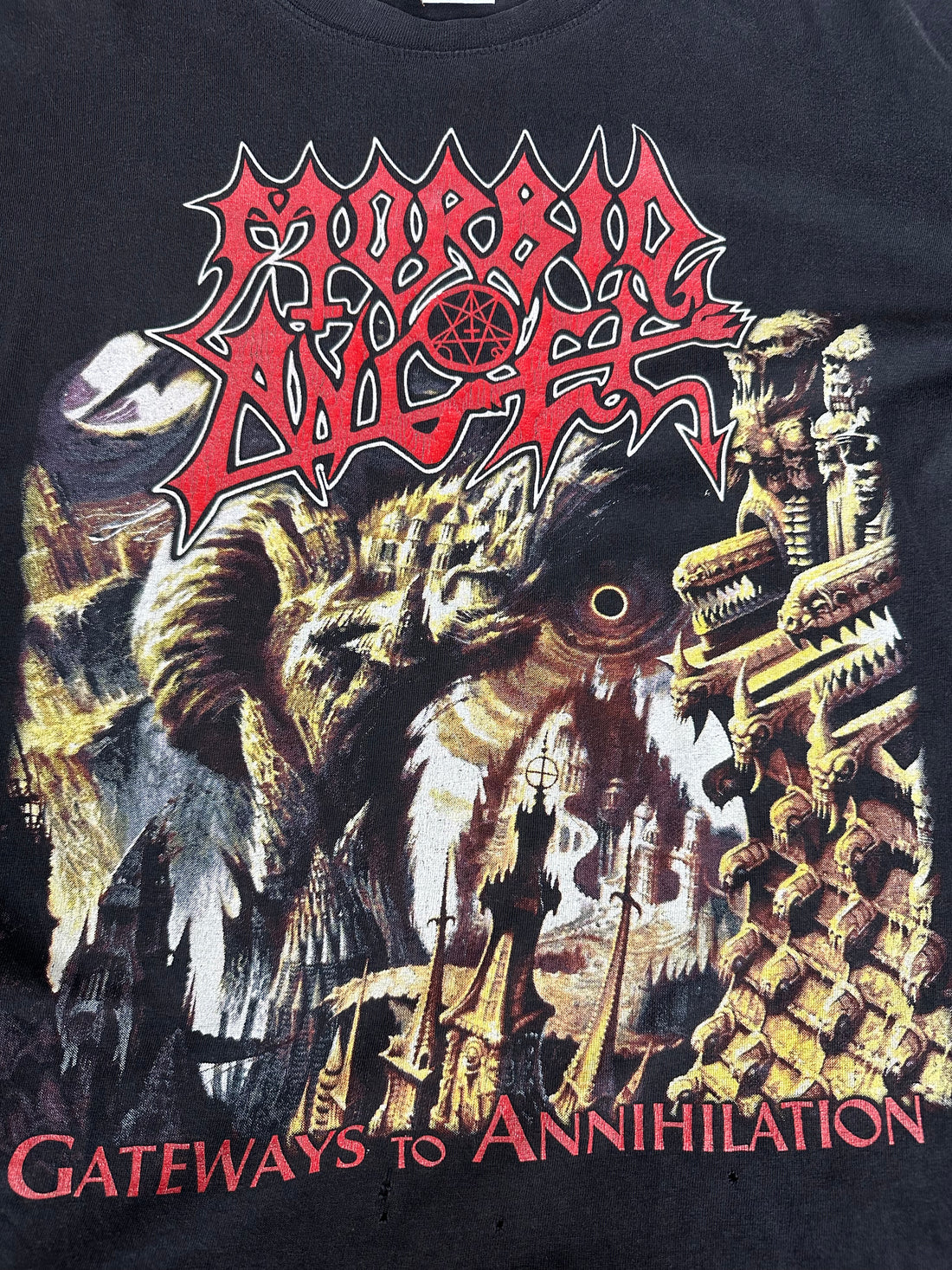 Vintage 1990s Morbid Angel Bootleg T-Shirt