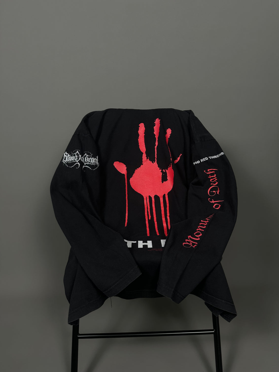 Vintage 2003 Blood Red Throne Longsleeve