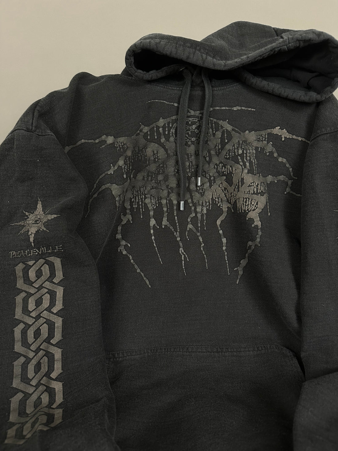 Vintage 1998 Darkthrone True Norwegian Black Metal Hoodie