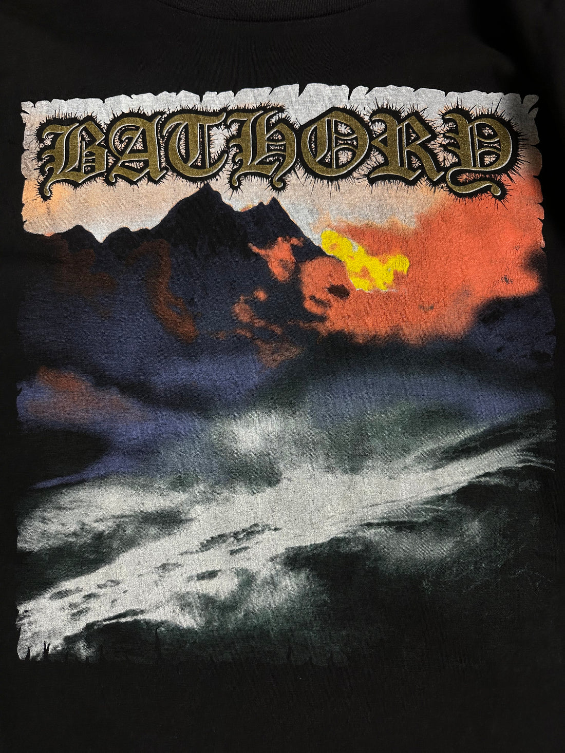 Bathory 1991 Twilight Of The Gods Vintage Longsleeve