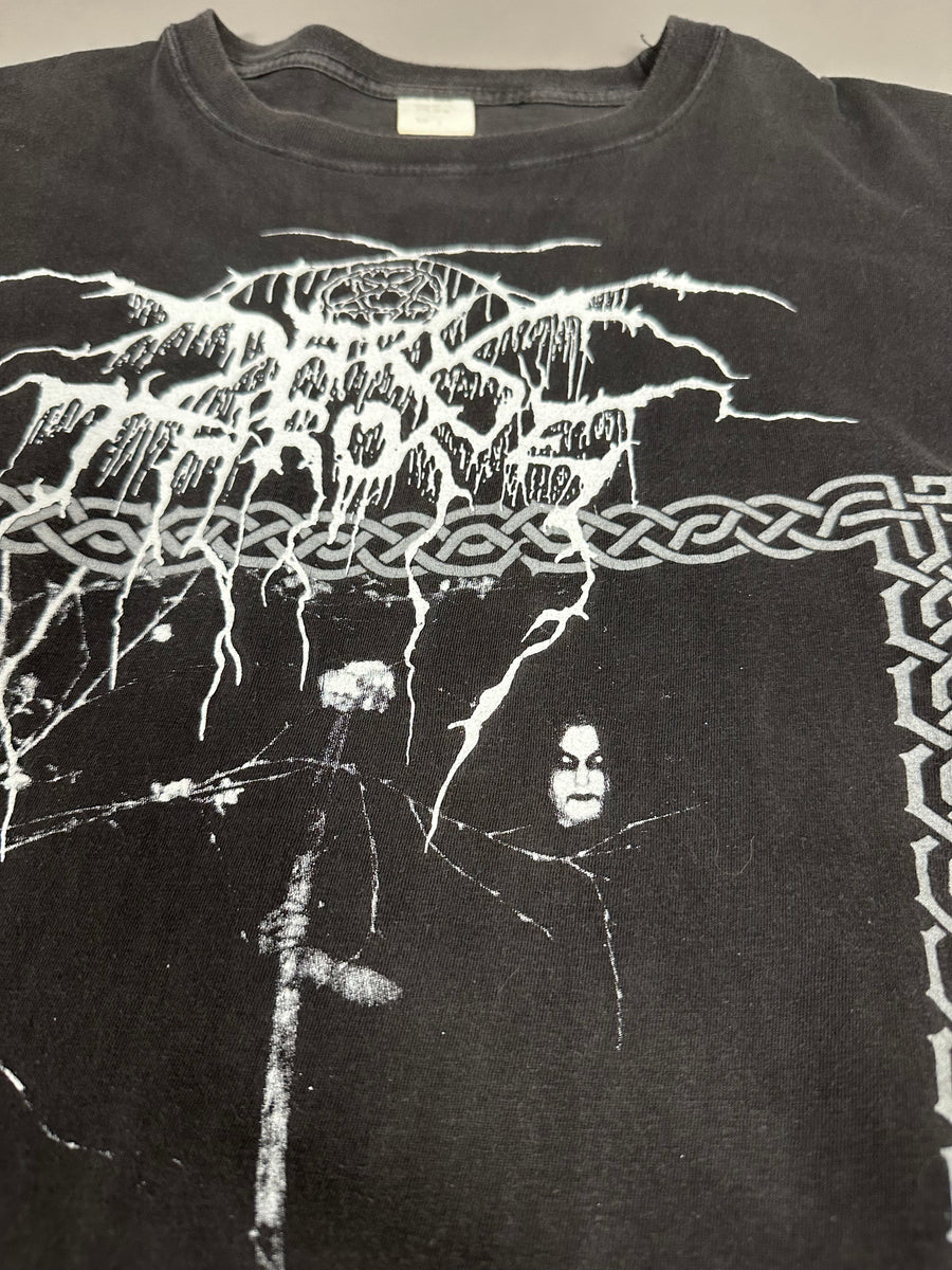 Vintage 1993 Darkthrone Funeral Moon T-Shirt