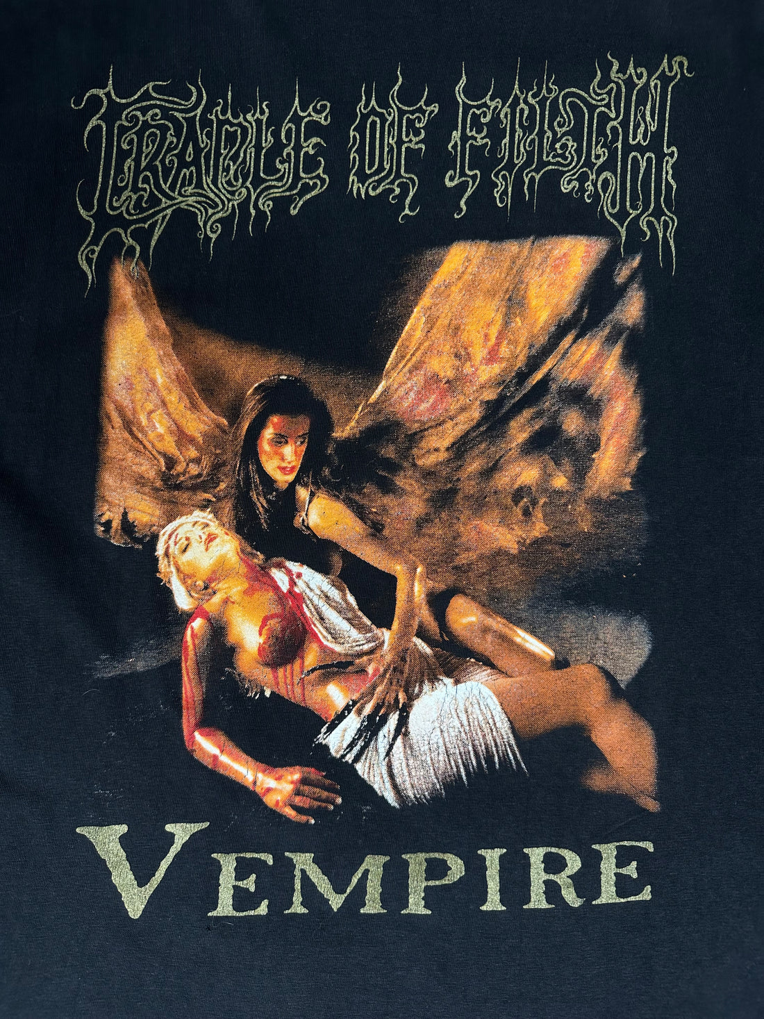 Vintage 1996 Cradle of Filth Vempire Longsleeve