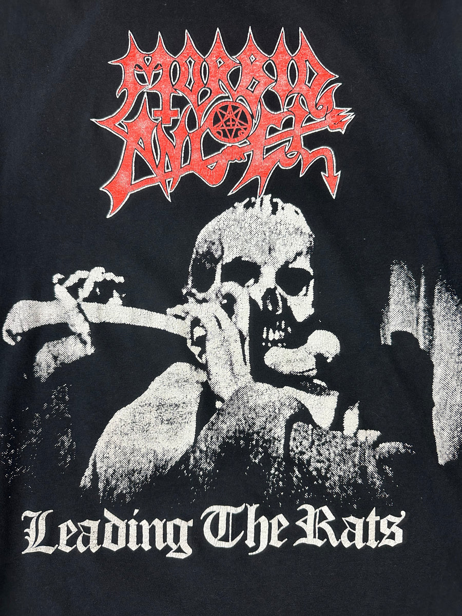 Vintage 1991 Morbid Angel Leading The Rats Sleeveless T-Shirt