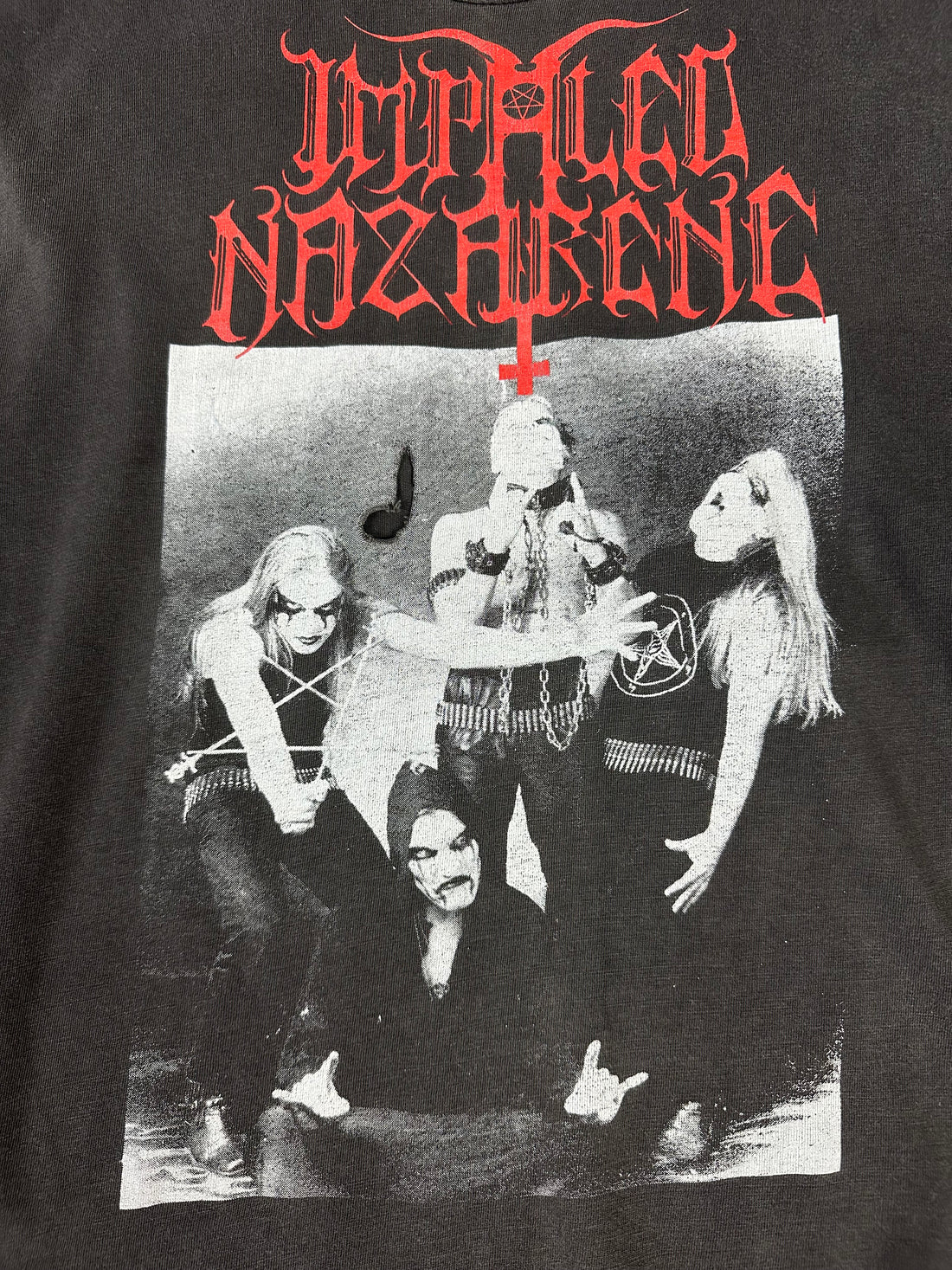 Vintage 1993 Impaled Nazarene Crucified Sleeveless T-Shirt