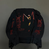 Vintage 1998 Septic Flesh A Fallen Temple Longsleeve