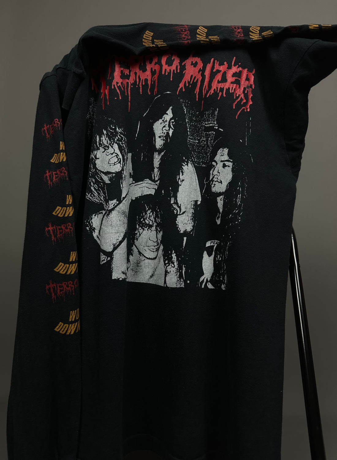 Vintage 1990 Terrorizer World Downfall Longsleeve