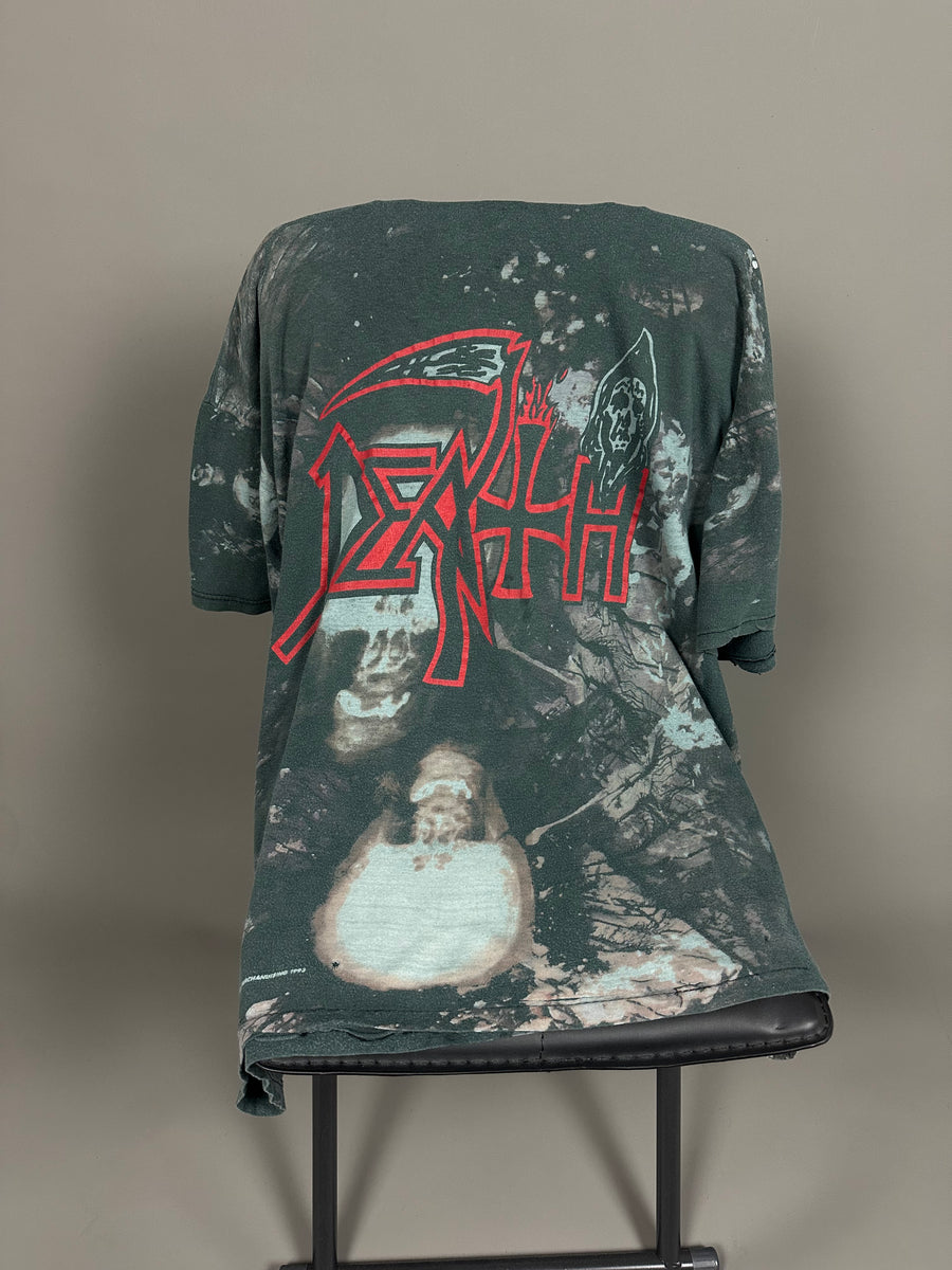 Vintage 1993 Death All Over Print T-Shirt