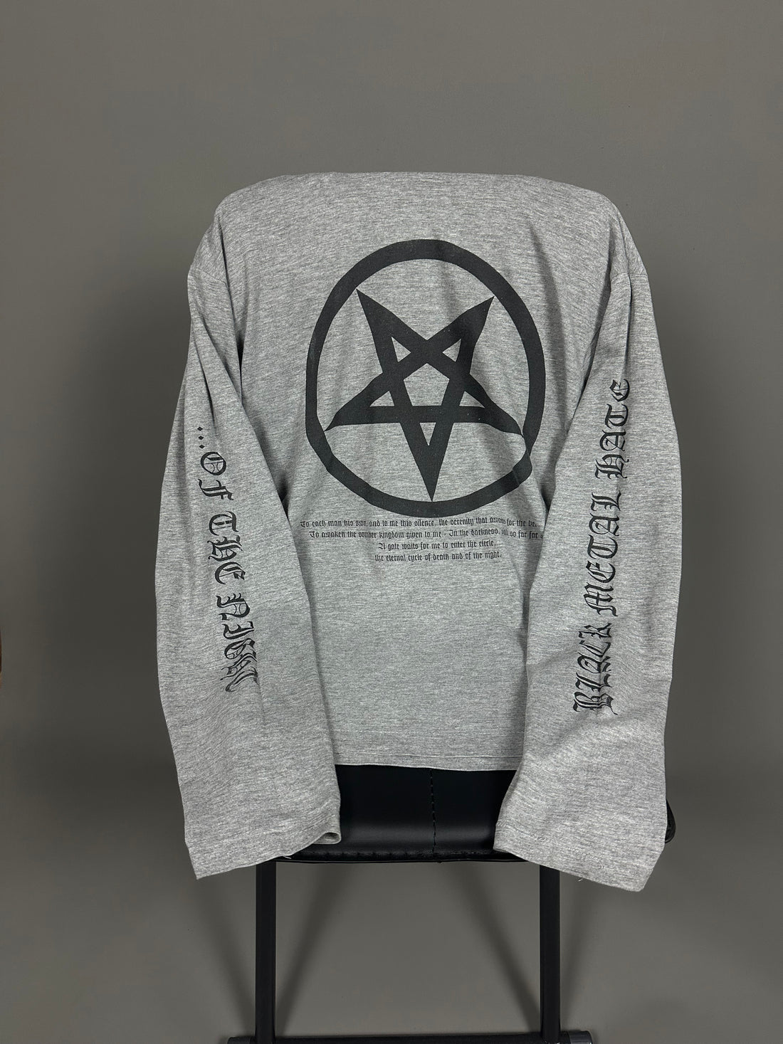 Vintage 2004 Satanic Warmaster Of The Night Longsleeve