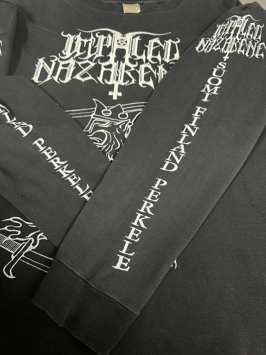 Vintage 1993 Impaled Nazarene LFD Longsleeve