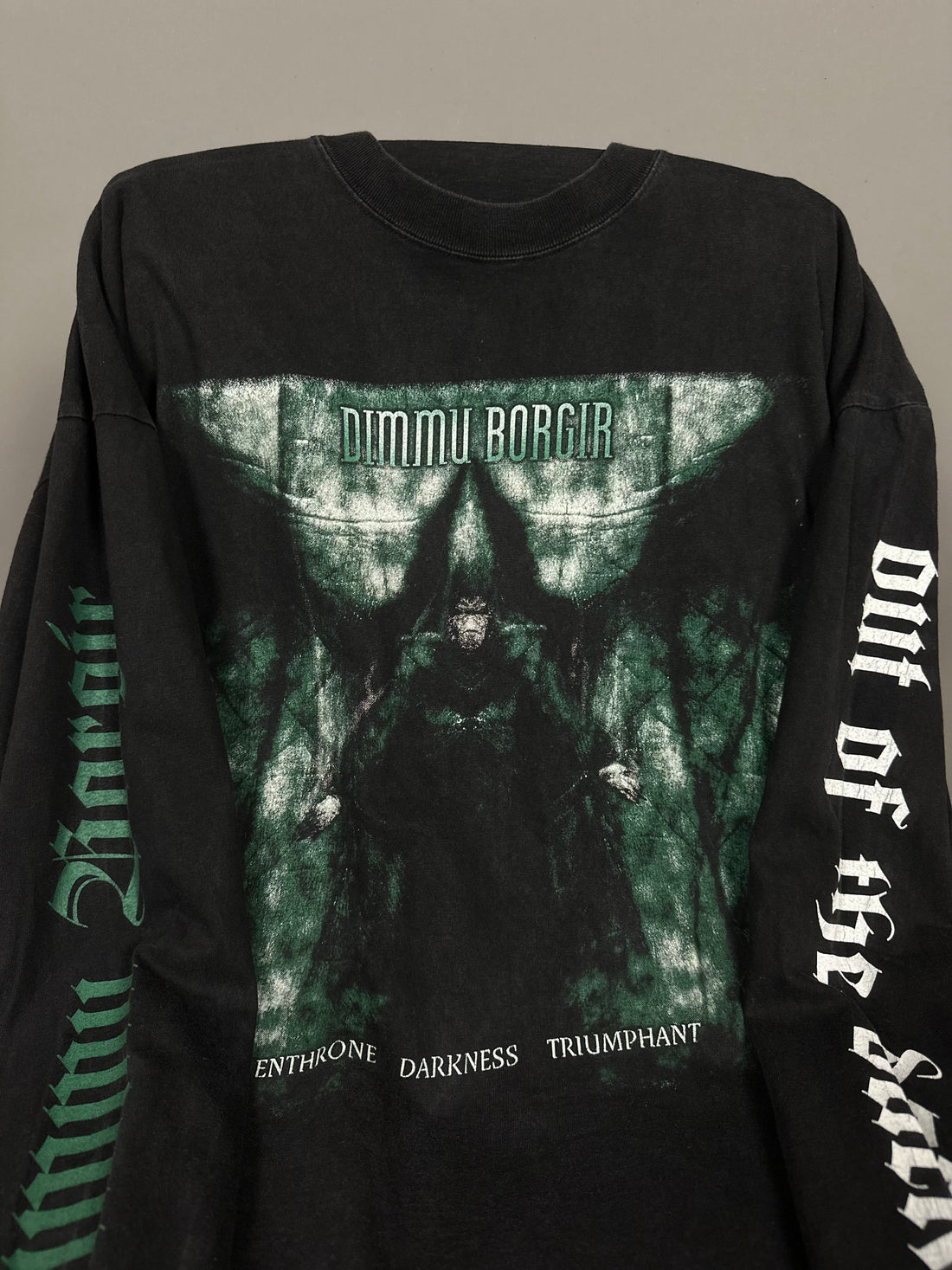 Vintage 1997 Dimmu Borgir Enthroned Darkness Longsleeve