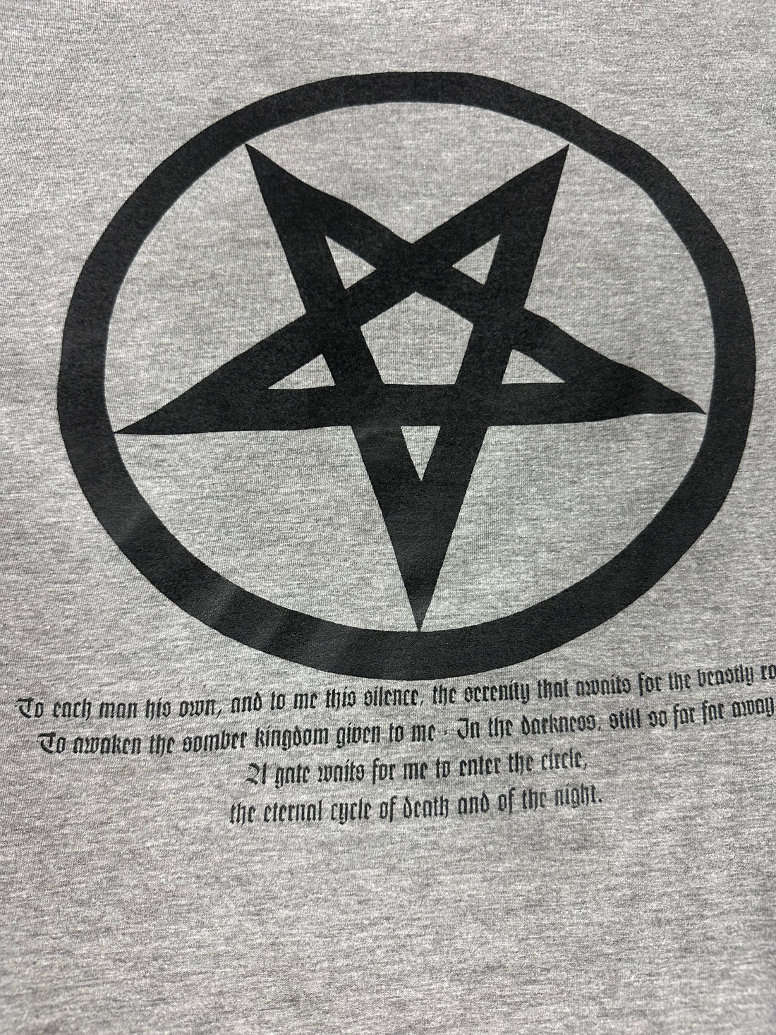 Vintage 2004 Satanic Warmaster Of The Night Longsleeve