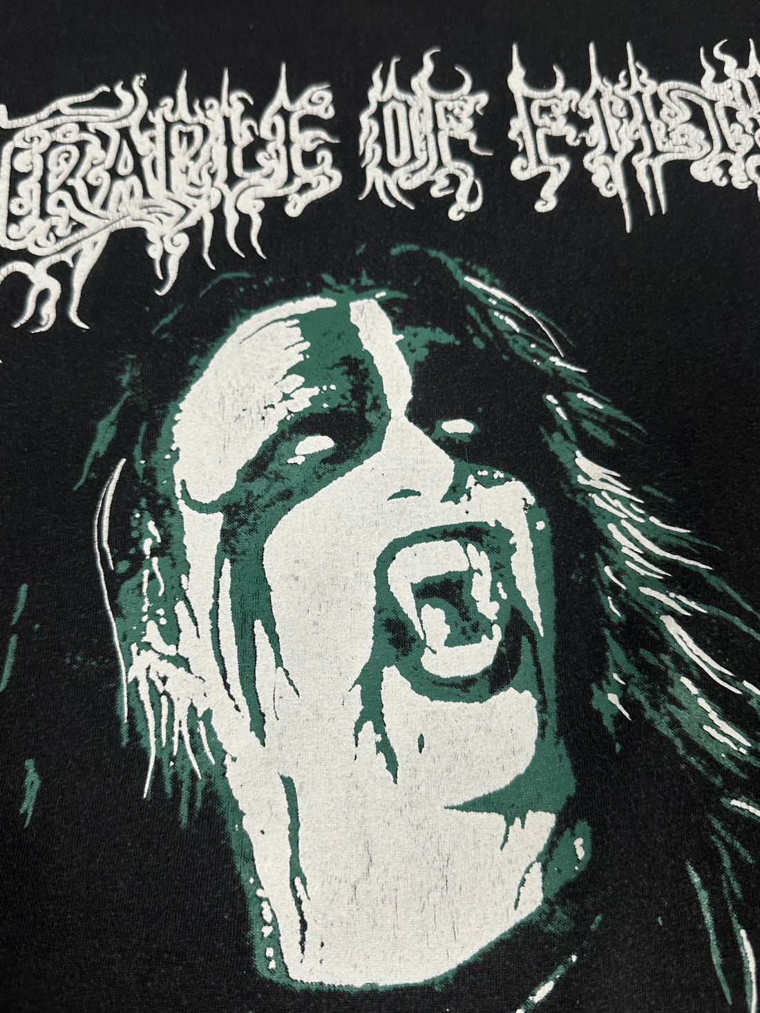 Vintage 1990s Cradle of Filth Supreme Vampyric Evil T-Shirt
