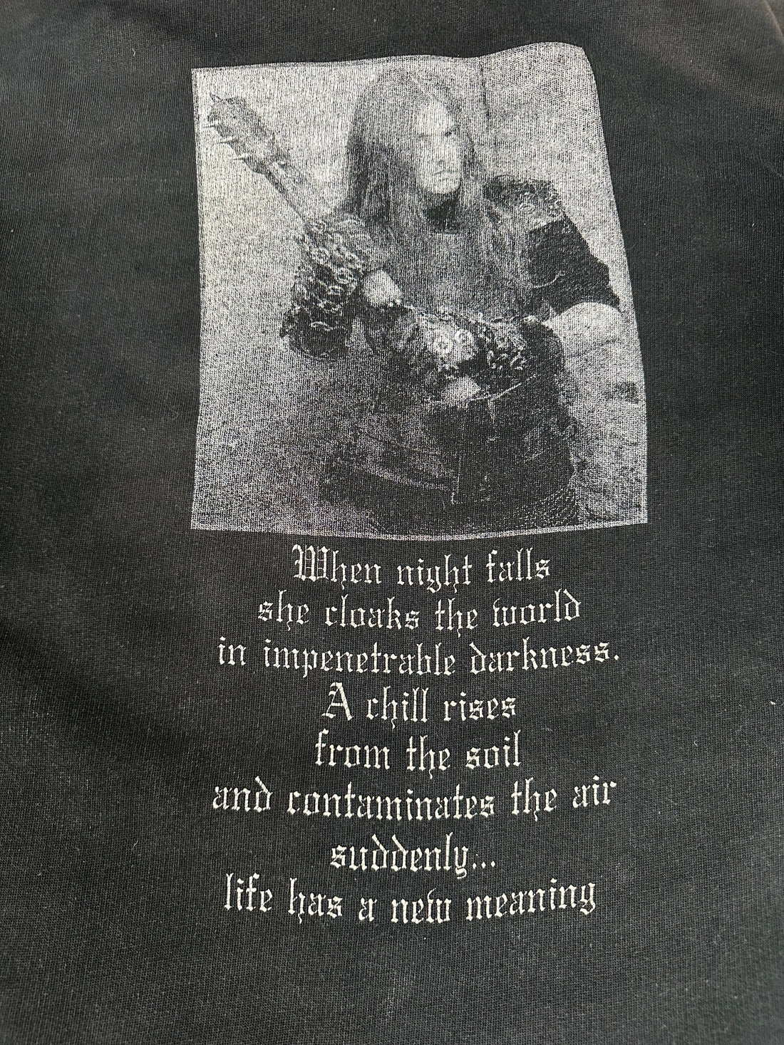 Vintage 2003 Burzum Misanthropic When Night Falls Sweatshirt