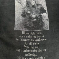 Vintage 2003 Burzum Misanthropic When Night Falls Sweatshirt