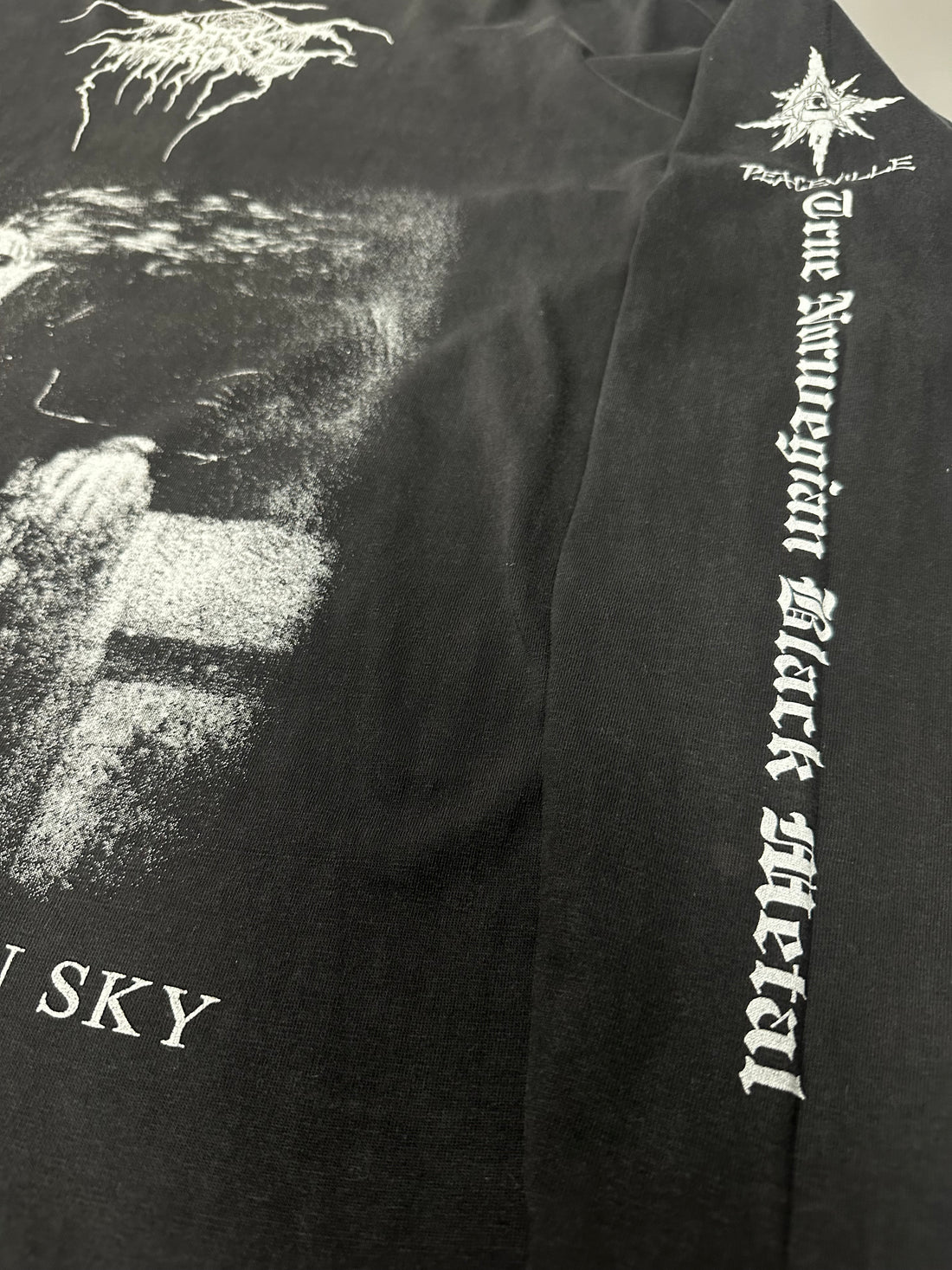 Vintage 1999 Darkthrone Blaze In The Northern Sky Longsleeve