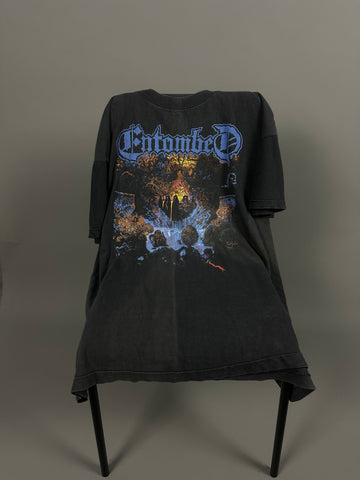 Vintage 1991 Entombed Clandestine T-Shirt