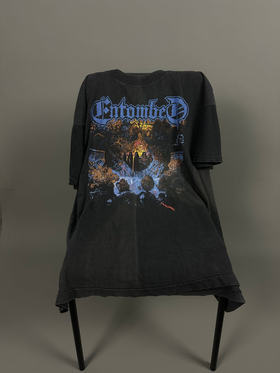 Vintage 1991 Entombed Clandestine T-Shirt