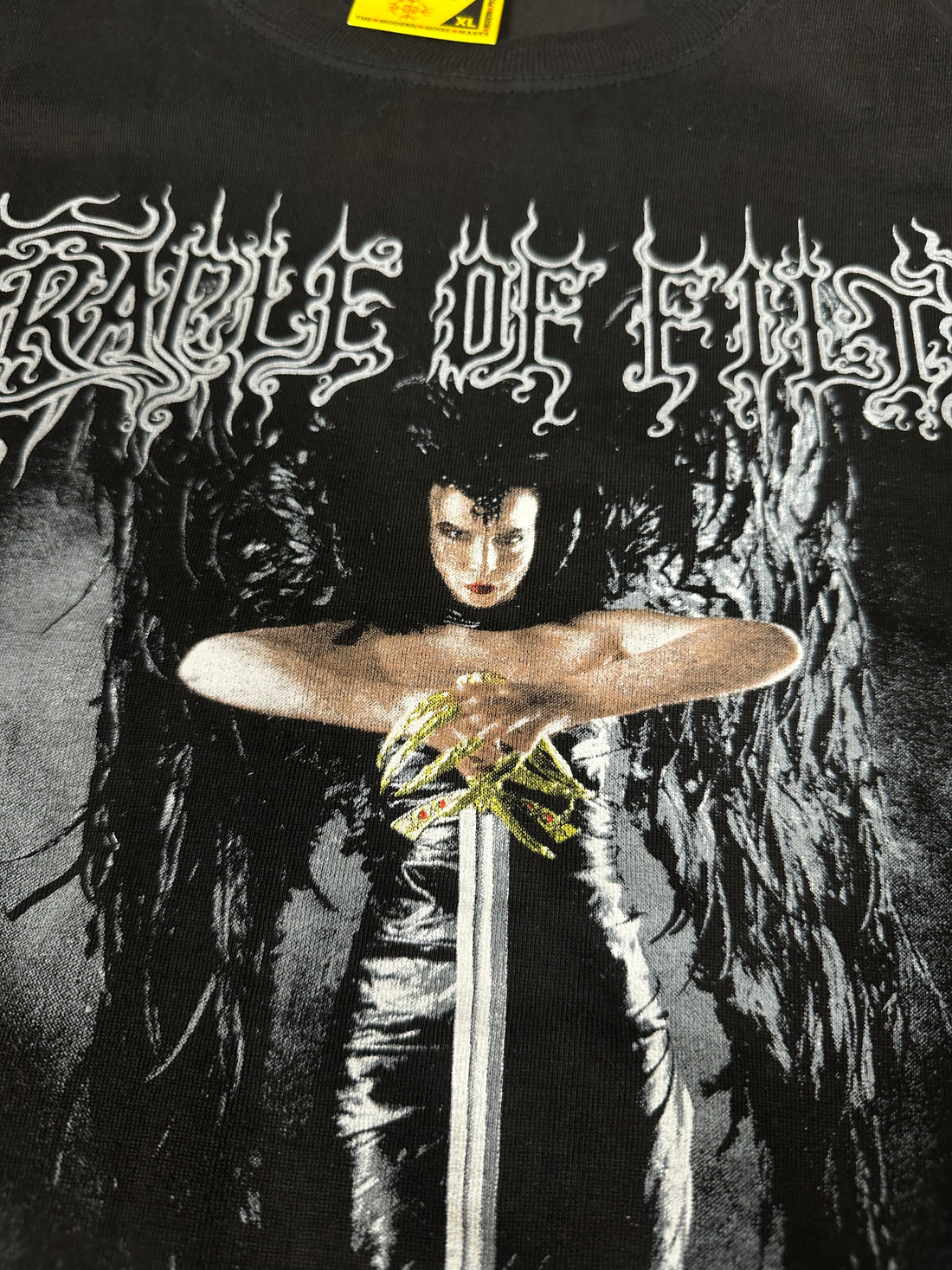 Vintage 1994 Cradle of Filth Lovelorn Gothic Darkness T-Shirt