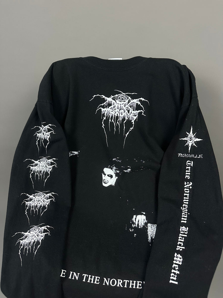 Vintage 2000s Darkthrone Blaze In The Northern Sky Longsleeve