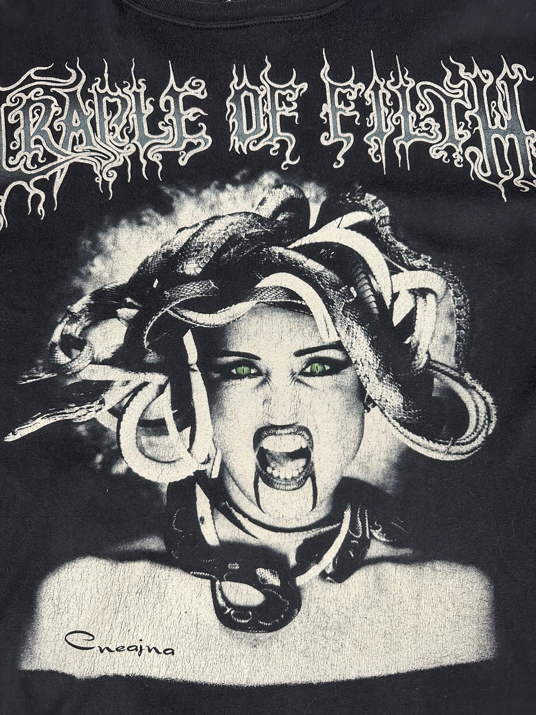 Vintage 1995 Cradle of Filth Sedusa Longsleeve