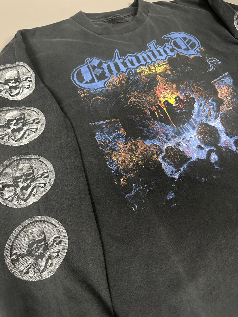Vintage 1991 Entombed Clandestine Longsleeve