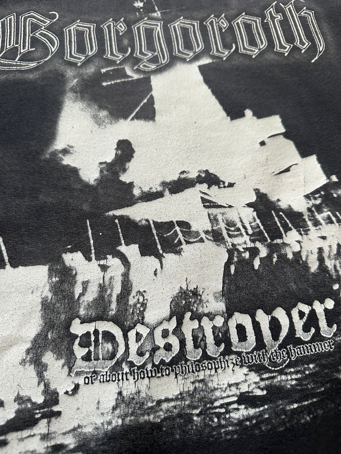 Vintage 1998 Gorgoroth Destroyer Longsleeve