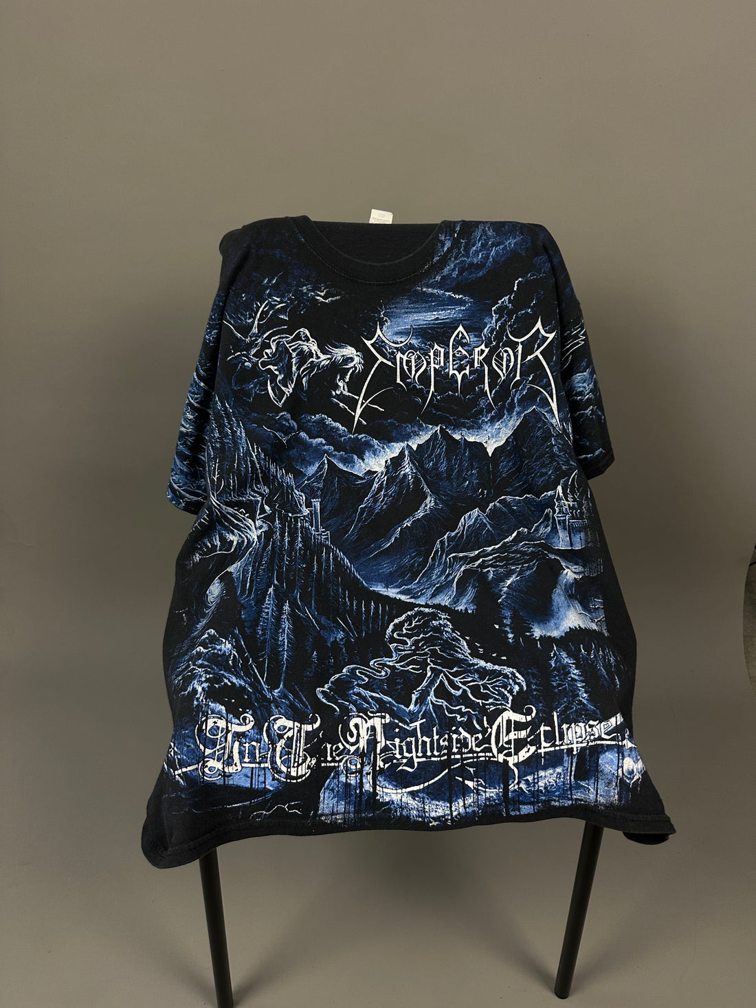 Emperor 2000s All Over Print Rider T-Shirt
