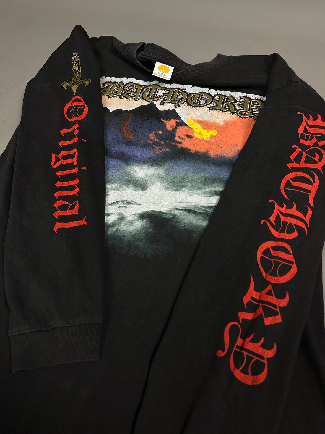 Bathory 1991 Twilight Of The Gods Vintage Longsleeve