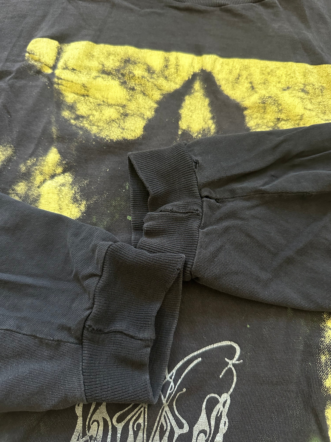 Vintage 1990s Dimmu Borgir Enthrone Darkness Triumphant Longsleeve