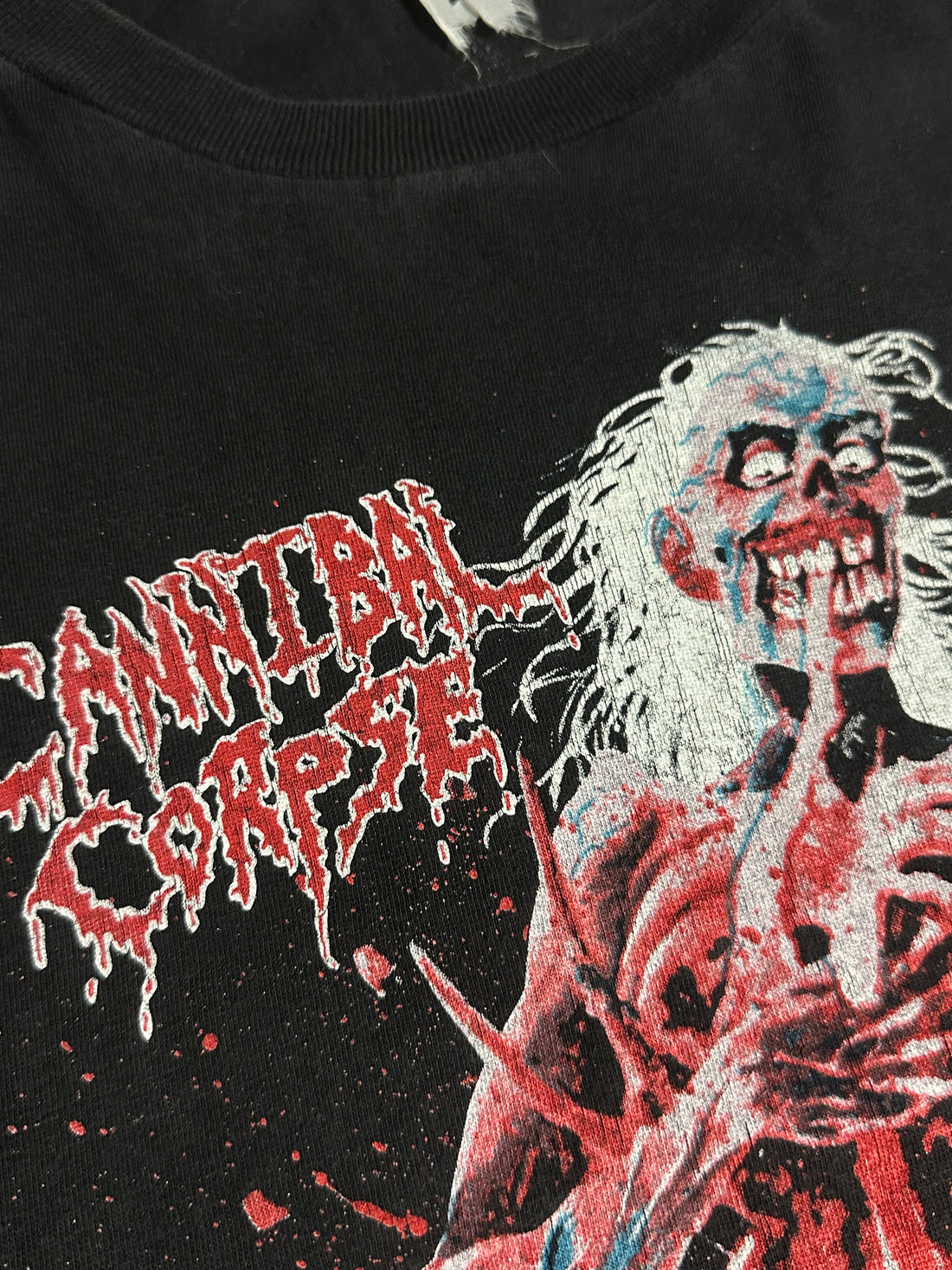Vintage 1992 Cannibal Corpse Eaten Back To Life T-Shirt