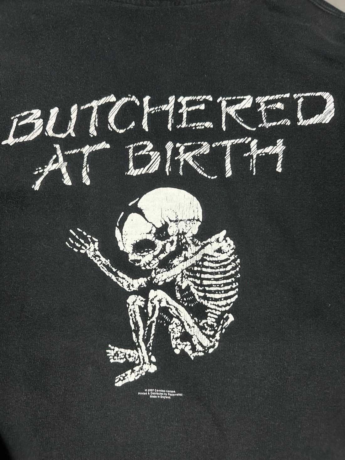 Cannibal Corpse 2006 Butchered At Birth Sweatshirt
