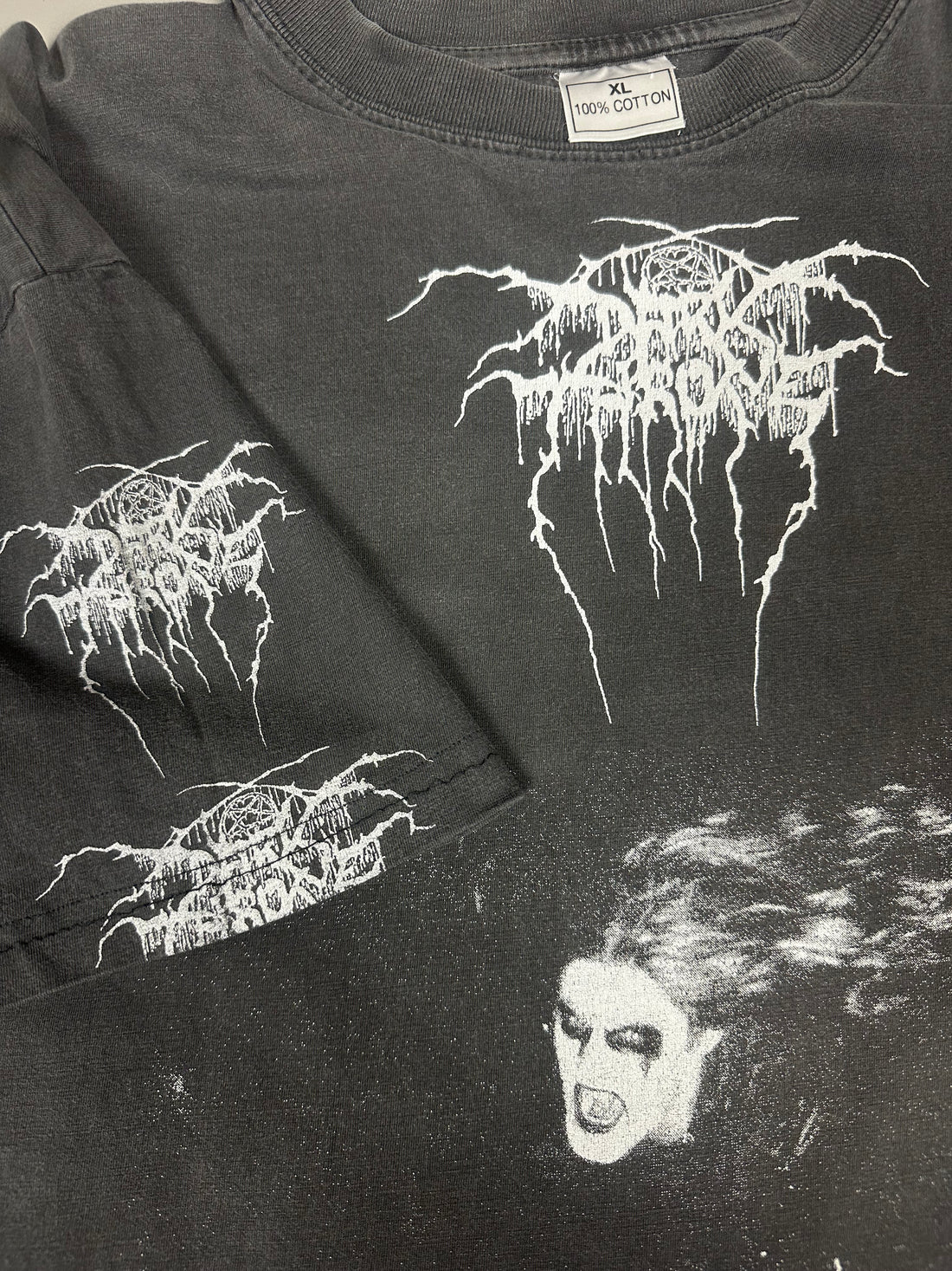 Vintage 1999 Darkthrone Blaze Northern Sky T-Shirt Longsleeve